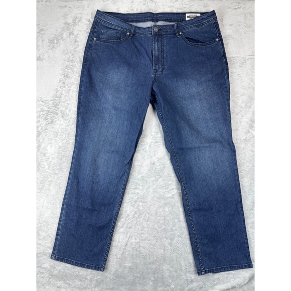Buffalo David Bitton Other - Buffalo‎ 40x30 Jackson Slim Straight Jeans Mens Blue Excellent Stretch Denim